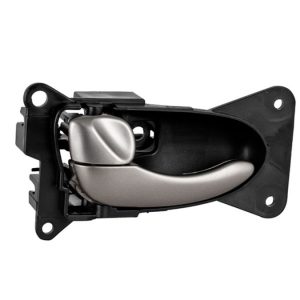 MANIJA INTERIOR NS ALTIMA 02-04  NEGRO/PLATA PLASTICO HUSHAN Izquierdo Delantera/Trasera