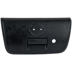 MANIJA DE TAPA NS FRONTIER 01-04  MANIJA MAS BISEL CON HOYO PARA LLAVE CORRUGADA NEGRO PLASTICO HUSHAN