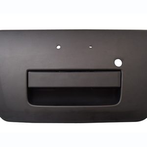 MANIJA DE TAPA NS FRONTIER 05-15  MANIJA MAS BISEL CON HOYO PARA LLAVE CORRUGADA NEGRO PLASTICO HUSHAN