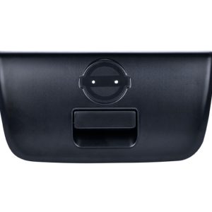 MANIJA DE TAPA NS FRONTIER 01-04  MANIJA MAS BISEL SIN HOYO PARA LLAVE CORRUGADA NEGRO PLASTICO HUSHAN