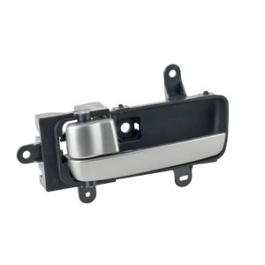 MANIJA INTERIOR NS MAXIMA 04-05  NEGRO/PLATA PLASTICO HUSHAN Izquierdo Delantera/Trasera