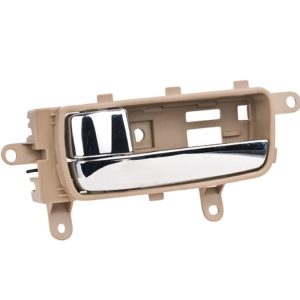 MANIJA INTERIOR NS SENTRA 07-12  BEIGE/CROMADA PLASTICO HUSHAN Izquierdo Delantera/Trasera