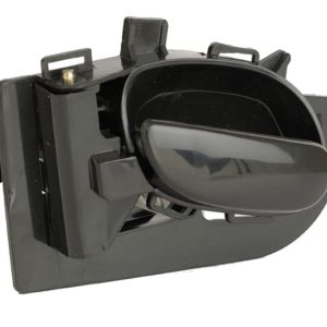 MANIJA INTERIOR PG 206 01-09  NEGRO PLASTICO HUSHAN Izquierdo Delantera/Trasera