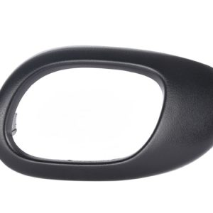 MANIJA INTERIOR PG 206 01-09  SOLO BISEL NEGRO PLASTICO HUSHAN Derecho Delantera/Trasera