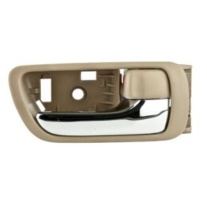 MANIJA INTERIOR TY CAMRY 02-06  BEIGE/CROMADA PLASTICO HUSHAN Derecho Delantera/Trasera