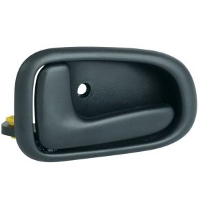 MANIJA INTERIOR TY COROLLA  CV GEO PRIZM 98-02  CON HOYO PARA SEGURO NEGRO PLASTICO HUSHAN Izquierdo Delantera/Trasera