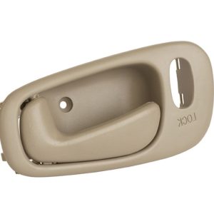 MANIJA INTERIOR TY COROLLA  CV GEO PRIZM 98-02  CON HOYO PARA SEGURO BEIGE PLASTICO HUSHAN Izquierdo Delantera/Trasera