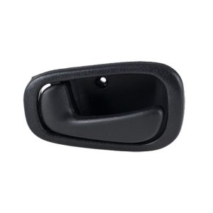 MANIJA INTERIOR TY COROLLA  CV GEO PRIZM 98-02  SIN HOYO PARA SEGURO NEGRO PLASTICO HUSHAN Izquierdo Delantera/Trasera
