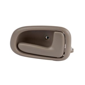 MANIJA INTERIOR TY COROLLA  CV GEO PRIZM 92-97  PATA CORTA BEIGE PLASTICO HUSHAN Derecho Delantera/Trasera