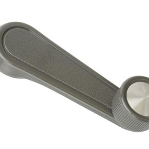 MANIJA DE ELEVAR TY HILUX 75-88/T100 93-98/COROLLA 89-91  PERILLA GRIS/ALUMINIO PLASTICO GRIS HUSHAN