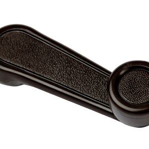 MANIJA DE ELEVAR TY HILUX 89-04/COROLLA 89-91  BASE DE ZINC PERILLA NEGRA PLASTICO NEGRO HUSHAN