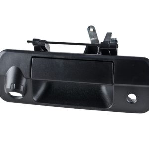 MANIJA DE TAPA TY TUNDRA 07-13  CON HOYOS PARA LLAVE Y CAMARA CORRUGADA NEGRO PLASTICO HUSHAN