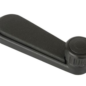 MANIJA DE ELEVAR VW GOLF 88-92/JETTA A2 87-92/POLO 82-94  PERILLA NEGRA PARA TORNILLO PLASTICO NEGRO HUSHAN