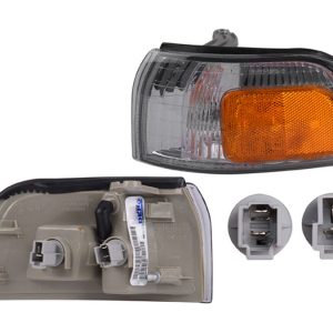 CUARTO PUNTA HD ACCORD 90-91 BICOLOR C/FOCO DEPO IZQ