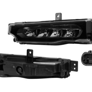 FARO NIEBLA BW X3 18-19 NEGRO C/LEDS DEPO IZQ