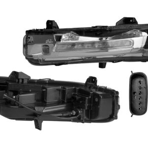 FARO NIEBLA FD MUSTANG 18-23 C/LUPA C/LEDS CN IZQ