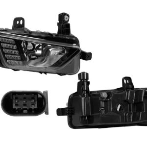 FARO NIEBLA VW VIRTUS 20-22 LINEA ANTERIOR C/LEDS CN IZQ