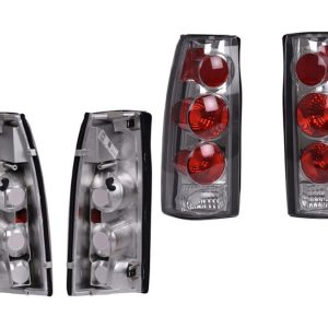 JUEGO CALAVERAS CV CHEYENNE/CUSTOM/SIERRA 92-98/SUBURBAN 92-99 TRANSPARENTE/ROJO EE