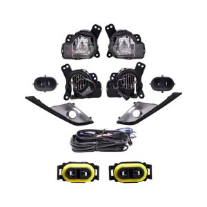 JUEGO FARO NIEBLA MZ CX3 16-23 C/REJILLA PLATA CN