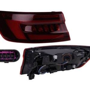 CALAVERA EXTERIOR AD A4 17-19 EUROPEO 4 PUERTAS OBSCURA C/LEDS DEPO IZQ