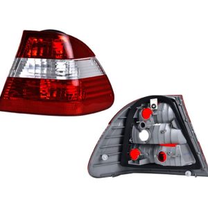 CALAVERA EXTERIOR BW SERIE 3 02-05 4 PUERTAS BLANCO/ROJO S/FOCO DEPO DER
