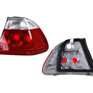 CALAVERA EXTERIOR BW SERIE 3 99-01 4 PUERTAS BLANCO/ROJO S/FOCO DEPO DER