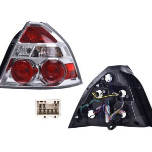 CALAVERA CV AVEO 08-11/18 CROMADO/ROJO C/FOCO DEPO DER
