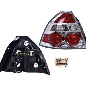 CALAVERA CV AVEO 08-11/18 CROMADO/ROJO C/FOCO DEPO IZQ