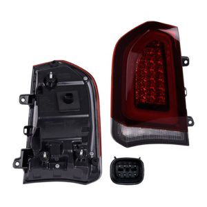 CALAVERA CR 300 15-20 ROJO OBSCURO C/LEDS DEPO IZQ