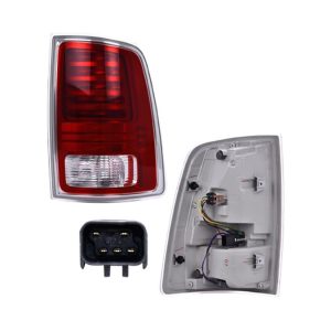 CALAVERA DG RAM PICK UP 13-19 FILO CROMADO C/LEDS DEPO DER