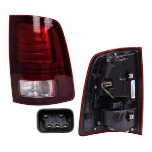CALAVERA DG RAM PICK UP 13-19 S/FILO CROMADO C/LEDS DEPO DER