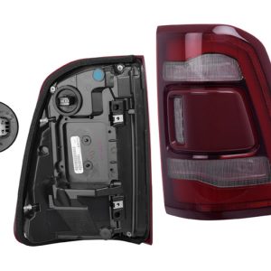 CALAVERA DG RAM 1500/2500 19-22 FILO ROJO S/SENSOR PUNTO CIEGO C/LEDS DEPO DER