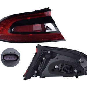 CALAVERA EXTERIOR DG DART 13-16 C/LEDS DEPO IZQ