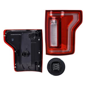 CALAVERA FD F-150 KING RANCH 15-17 C/LEDS S/SENSOR DE PUNTO CIEGO TYC DER