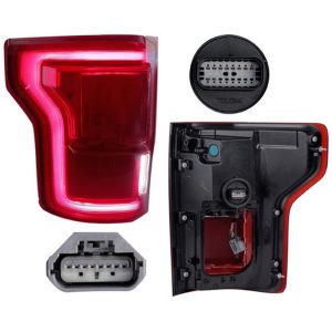 CALAVERA FD F-150 PLATINUM 15-17 C/LEDS P/SENSOR DE PUNTO CIEGO DEPO IZQ