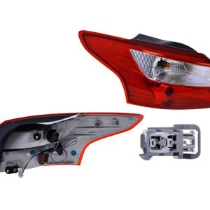 CALAVERA EXTERIOR FD FOCUS 12-14 4 PUERTAS C/FOCO DEPO IZQ
