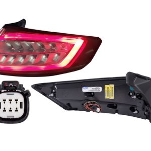 CALAVERA EXTERIOR FD EDGE TITANIUM/SPORT 15-18 C/LEDS DEPO DER