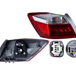 CALAVERA EXTERIOR HD ACCORD 13-15 C/LEDS DEPO IZQ