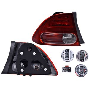 CALAVERA EXTERIOR HD CIVIC 06-09 4 PUERTAS C/FOCO DEPO IZQ