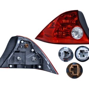 CALAVERA HD CIVIC 04-05 2 PUERTAS C/FOCO DEPO IZQ