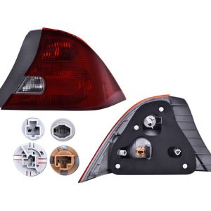 CALAVERA HD CIVIC 01-03 2 PUERTAS C/FOCO DEPO DER