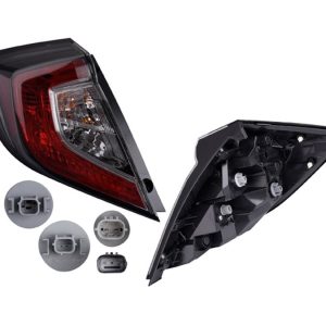 CALAVERA EXTERIOR HD CIVIC TYPE R 17-20 5 PUERTAS C/LEDS DEPO IZQ