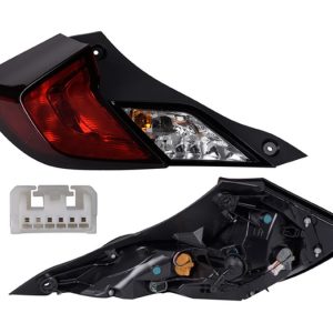 CALAVERA EXTERIOR HD CIVIC 16-20 2 PUERTAS C/LEDS DEPO IZQ