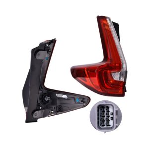 CALAVERA EXTERIOR HD CR-V 17-19 C/LEDS DEPO IZQ