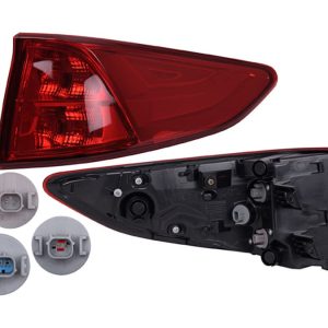 CALAVERA EXTERIOR HD ODYSSEY 18-23 C/LEDS DEPO DER