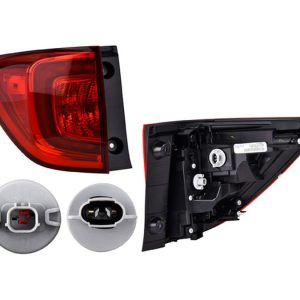 CALAVERA EXTERIOR HD PILOT 16-18 C/LEDS DEPO IZQ