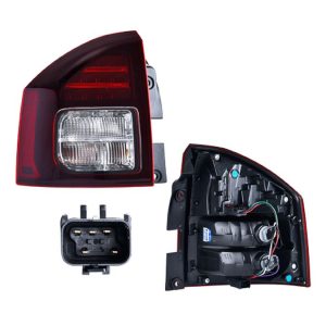 CALAVERA JP COMPASS 14-17 ROJA/OBSCURA C/LEDS DEPO IZQ