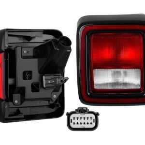 CALAVERA JP WRANGLER 18-20 S/SENSOR DE PUNTO CIEGO C/LEDS DEPO DER