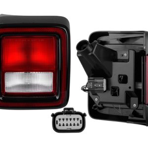 CALAVERA JP WRANGLER 18-20 S/SENSOR DE PUNTO CIEGO C/LEDS DEPO IZQ