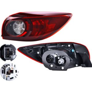 CALAVERA EXTERIOR MZ 3 14-18 5 PUERTAS C/FOCO DEPO DER